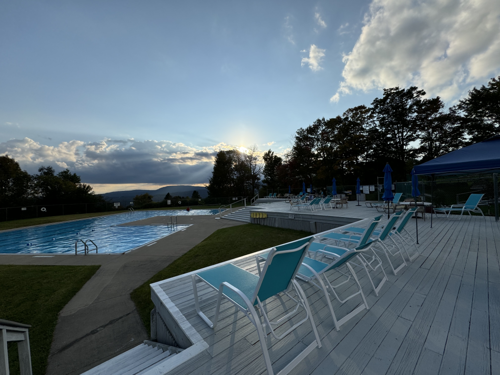 RRVA pool at sunset.
Photo: Greg Gomez